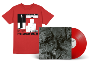 'The Great Calm' red vinyl + red t-shirt
